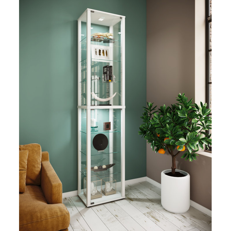 Carmelindo Display Cabinet, White