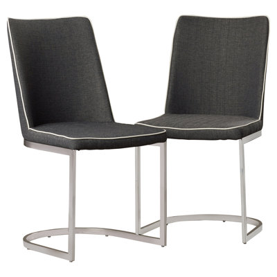 Chaise d'appoint chromée revêtue de chrome Chromium