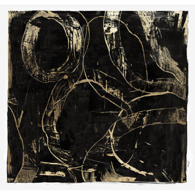 «Golden Silence I» sur toile