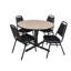 Table de salle à manger Neyland Cain-32520579-32520582