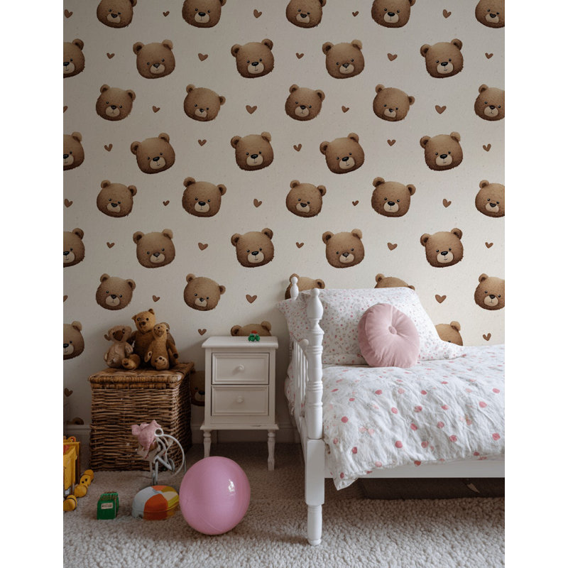 Adhésif mural Bears, Non tissé, non collé