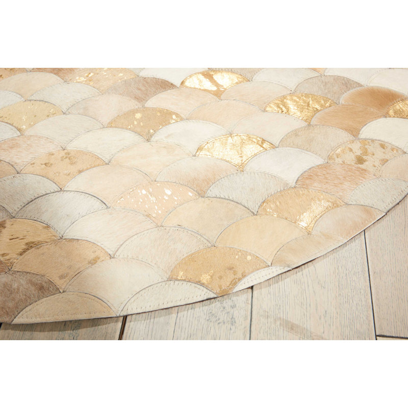 Montecello Cowhide Geometric Indoor Rug