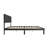 Modern Upholstered Platform Bed,10 Slats + 3 Center Support Legs, Queen Size,No Box Spring Required, Easy Assembly