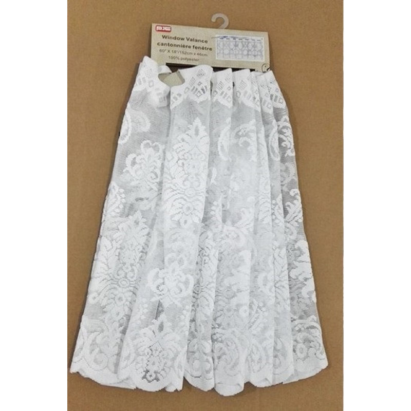 Cantonnière sur mesure 60 po Annella Ikat