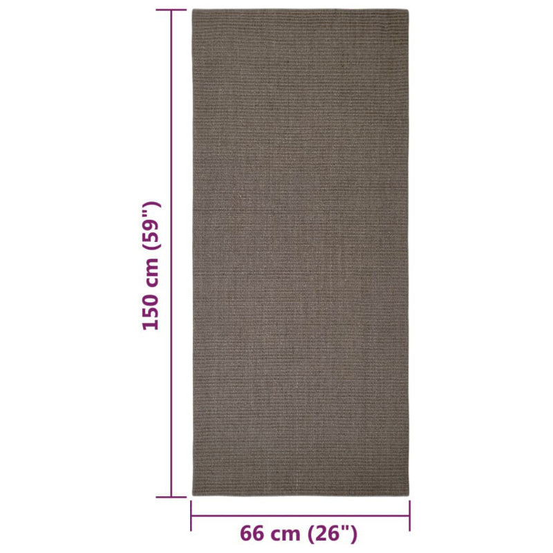 Jasveen Solid Colour Machine Braided Area Rug, Runner 66 x 150cm