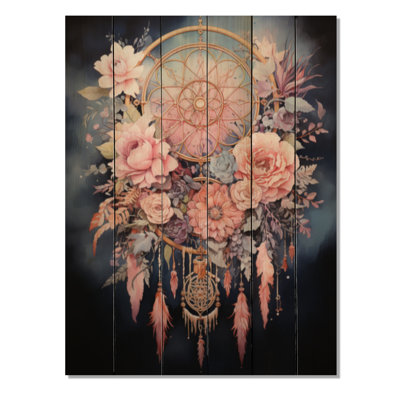 " Pink Dreamcatcher Dusks Embrace "