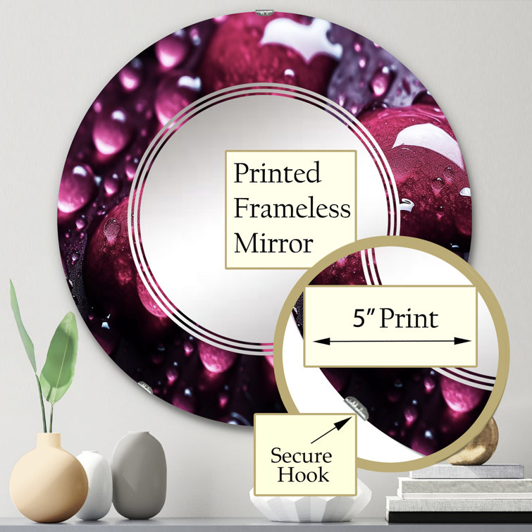 Bless international Bublitz Round Wall Mirror - Wayfair Canada