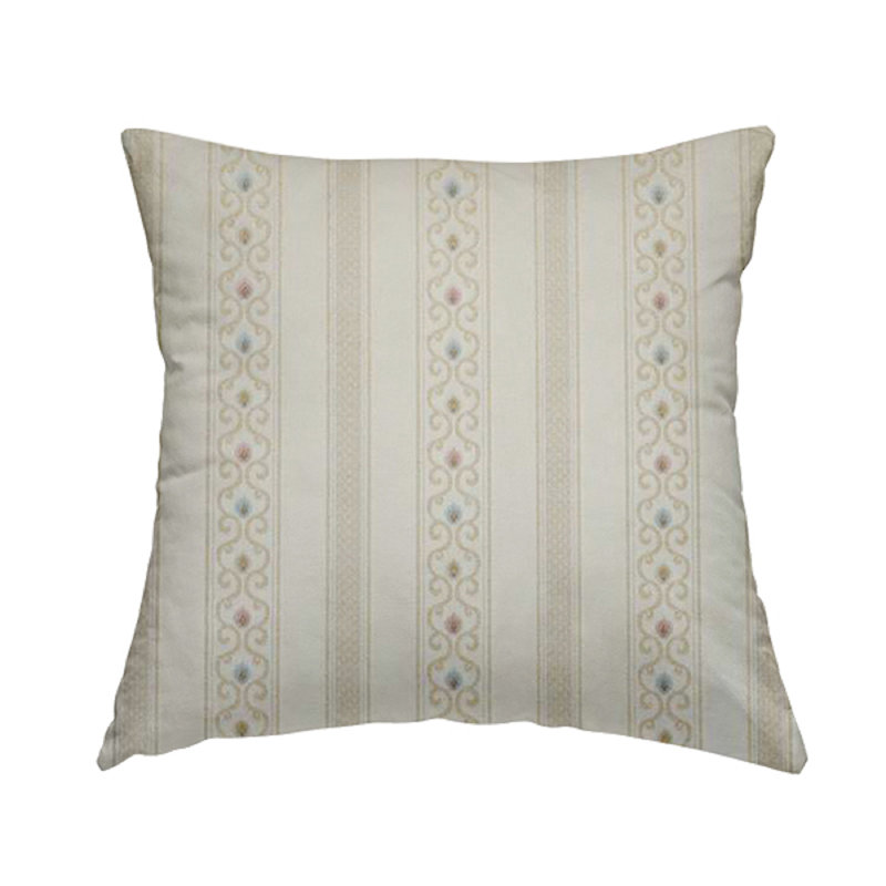 Mariya Striped Square Cushion, 43cm H x 43cm W x 5cm D