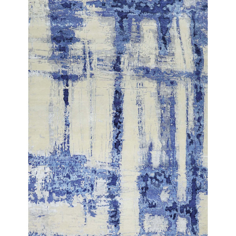 Abstract Area Rug, Rectangle 9' x 12'