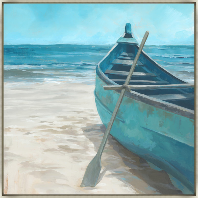 Sable et mer II par Richard Ryder - Peinture sur toile