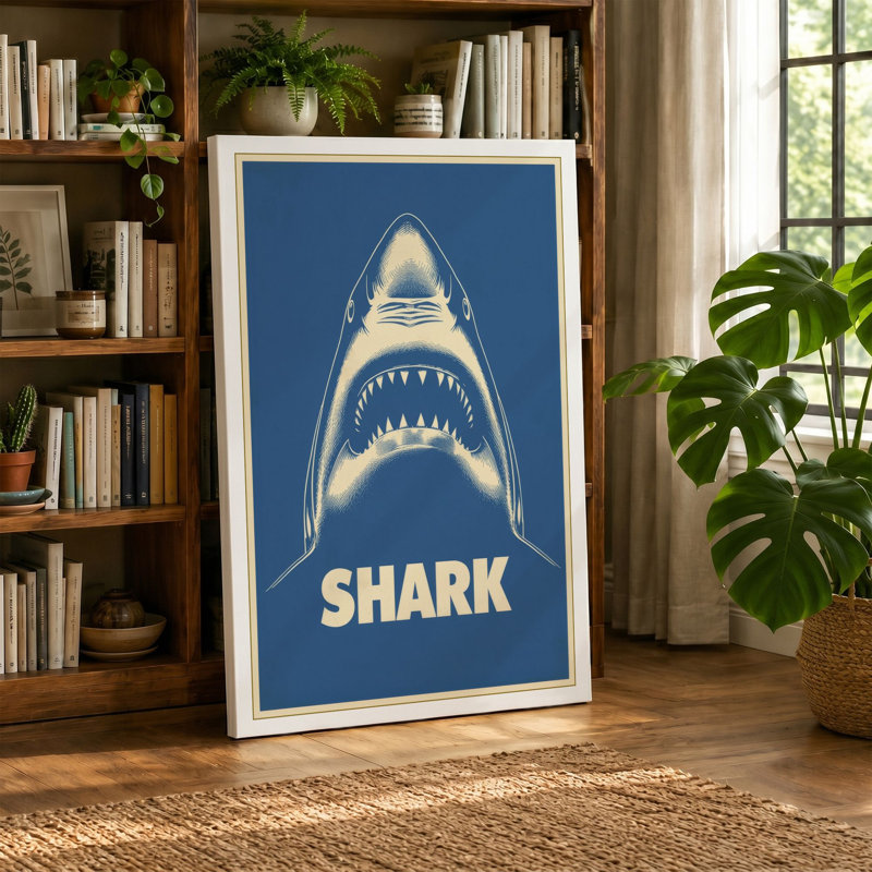 Print, 30x20 - 76.2 x 50.8 cm, Teal Border