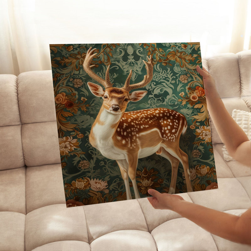 Animaux, animaux, William Morris, H 12 po x l 12 po