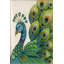 Tapis décoratif à motif paon-100124529