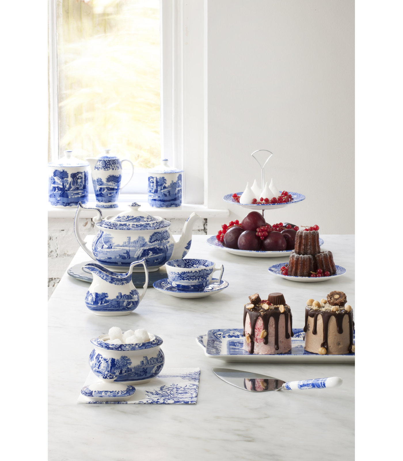 Blue Italian Small Tray