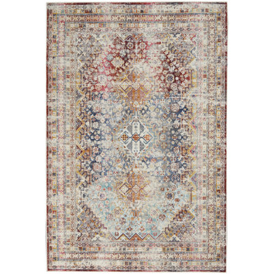 Tapis multicolore