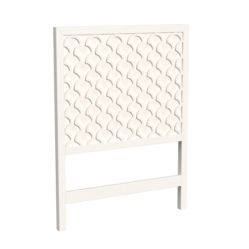 Amanda Headboard, Twin, Bright White