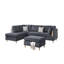 Canapé modulaire réversible 3 pièces PCS-51545260