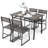 Bonniebrook 4 - Person Four Leg Dining Set-1179320426-1179320427