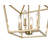 Poisson 4 - Light Dimmable Lantern Geometric Chandelier-12982686-12982673
