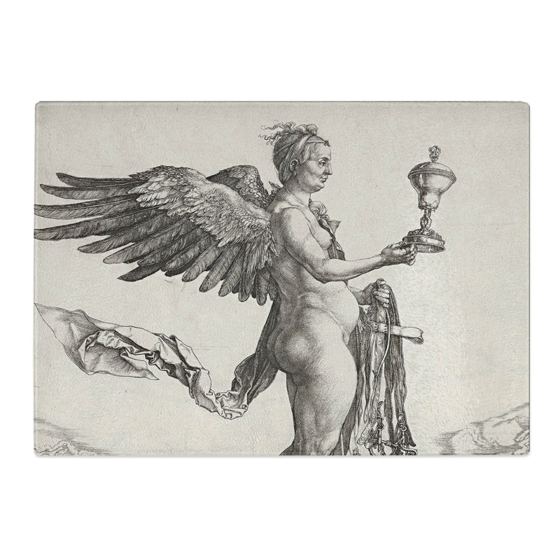 Nemesis by Albrecht Durer Chopping Board, 0.4cm H x 28.5cm W x 39cm L