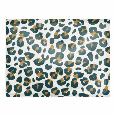 Napperon en coton 14 po Leopard