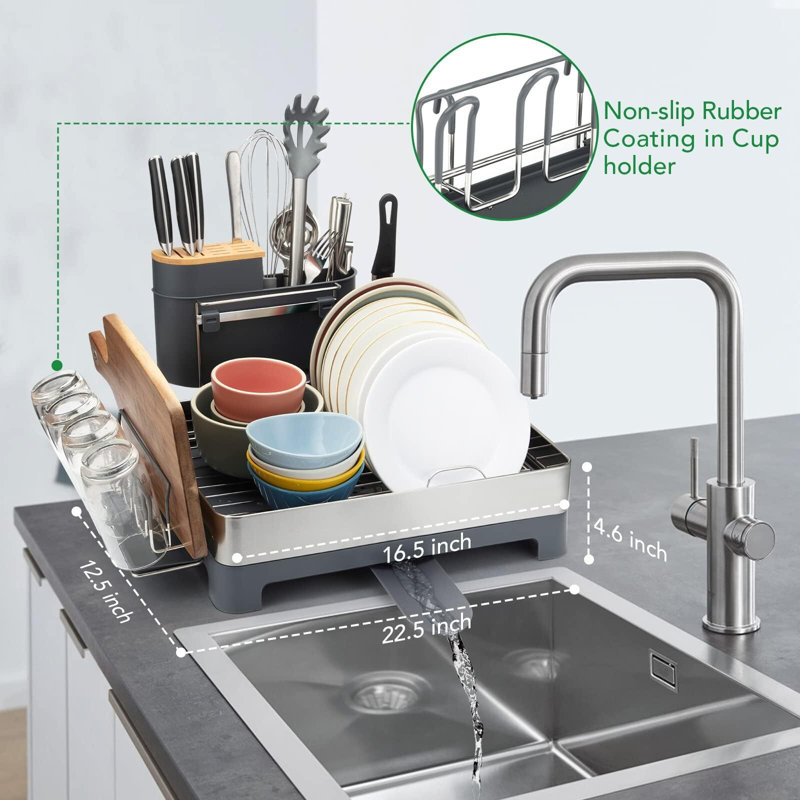 Daneleigh Stainless Steel Dish Rack
