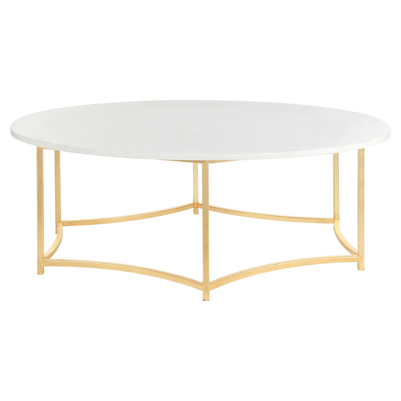 Megan 6 Legs Coffee Table, Carrera Marble