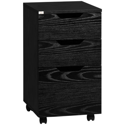 Hilliary 3-Drawer Mobile Vertical Filing Cabinet