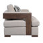 Canapé avec 4 coussins décoratifs, canapé moderne et canapé décoratif