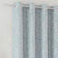 Sherwood 100% Blackout Thermal Jacquard Leaf Design Curtains with Eyelet Header (PAIR)-586780986-586780989