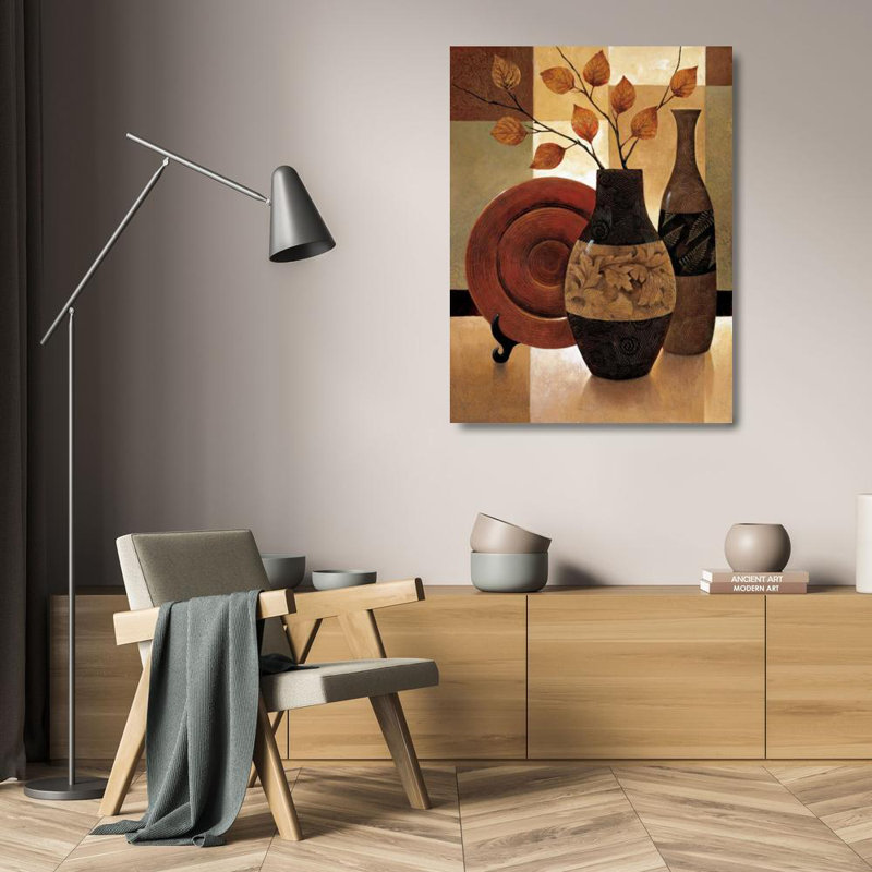 Winston Porter Mallett, Keith Gallery Wrapped Canvas Art Titled: Natures Patchwork I, 24" H x 19" W
