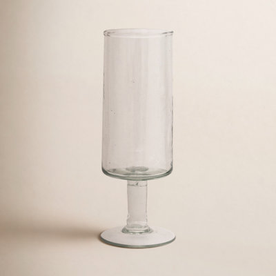 Lowen Champagne Glass Hammered Transparent