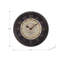 Horloges rondes, horloge murale, transitionnel