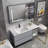 Italian-style simple bathroom cabinet