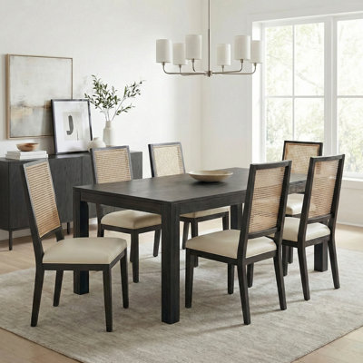Beckmann 6-Piece Upholstered Dining Side Chair Set