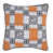 Orange/Silver Geometric selected