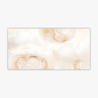 Carreau de mur et de plancher en porcelaine aspect lune 24 "x 48" Moon Pearl