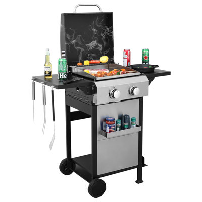 Barbecue au propane à 2 brûleurs