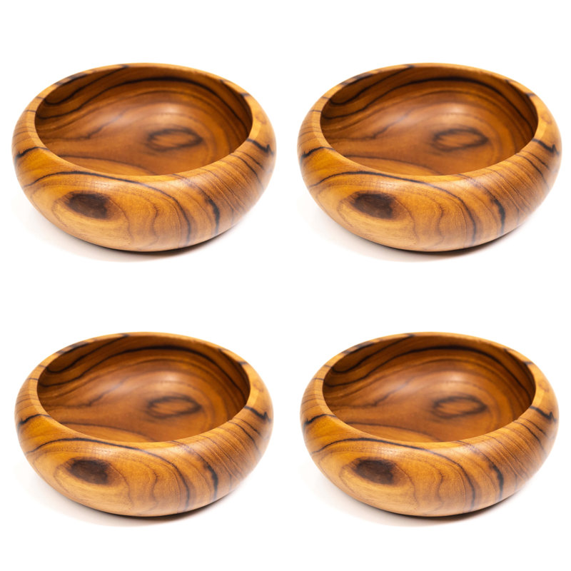 Rainforest Bowls Teak Serving Bowl