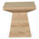 Incus 24" Side Table in Natural Oak
