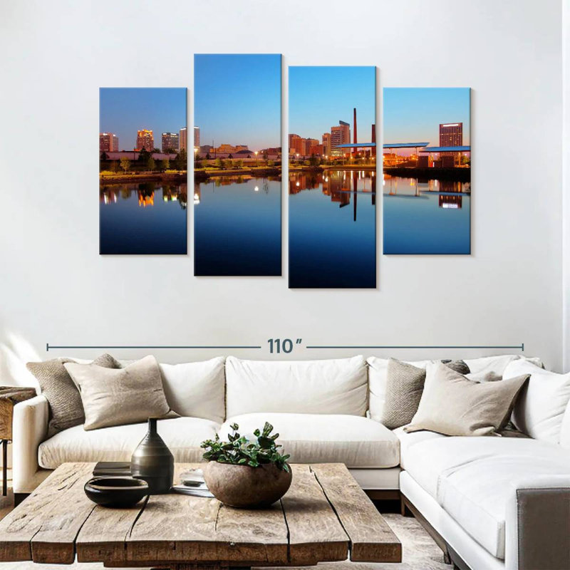 Marchelle de Birmingham, horizon, H 54 po x l 84 po