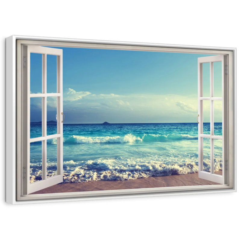 Window To Sultry Gillard, 9" H x 13" W