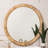 Lamont Rattan Round Mirror