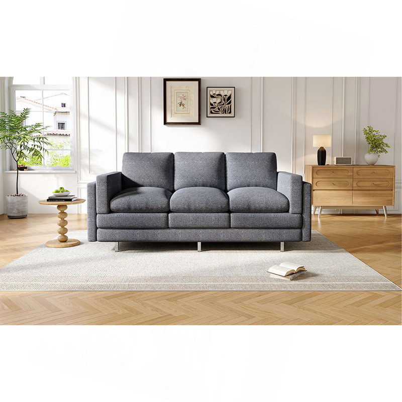 Canapé 3 places 79,5 po Modern, Gris