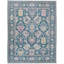 Oushak Hand-Knotted High-Quality Green Area Rug