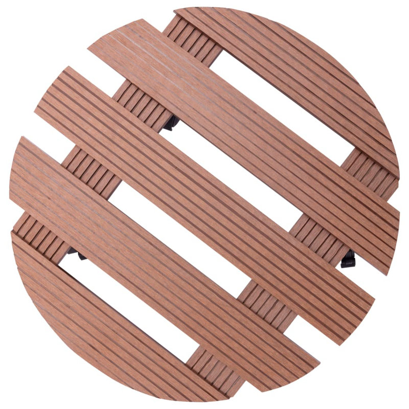 Tolchester Caddy Plant Stand, Brown