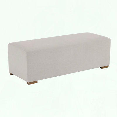 Long Ottoman Bench with Classic Nordic Style