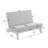 Polett 2 Piece Solid Wood Sofa Seating Group with Cushions-2735632-43324280