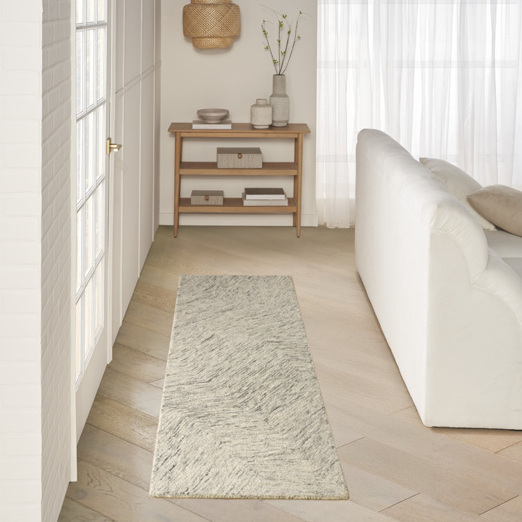 Tapis d'intérieur moderne gris pâle DKNY