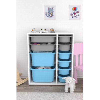Armoire polyvalente moderne 27,4 po x 32,7 po x 11,8 po | 100% panneau de particules enduit de mélamine, épaisseur: 0,7 pouce | Comprend de nombreuses tablettes, une conception murale, une solution de rangement élégante et fonctionnelle pour la maison